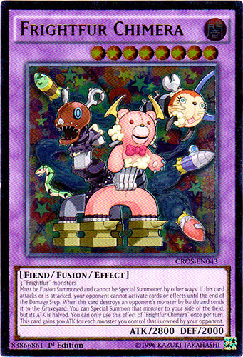 Frightfur Chimera (UTR) [CROS-EN043] Ultimate Rare 