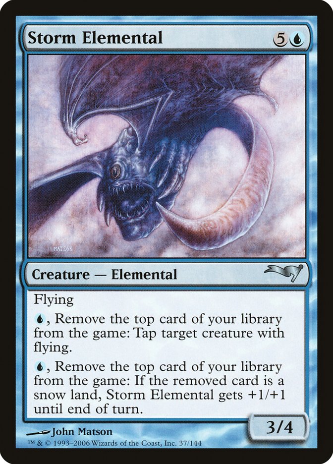 Storm Elemental [Coldsnap Theme Decks]