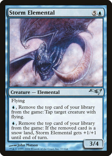 Storm Elemental [Coldsnap Theme Decks] 