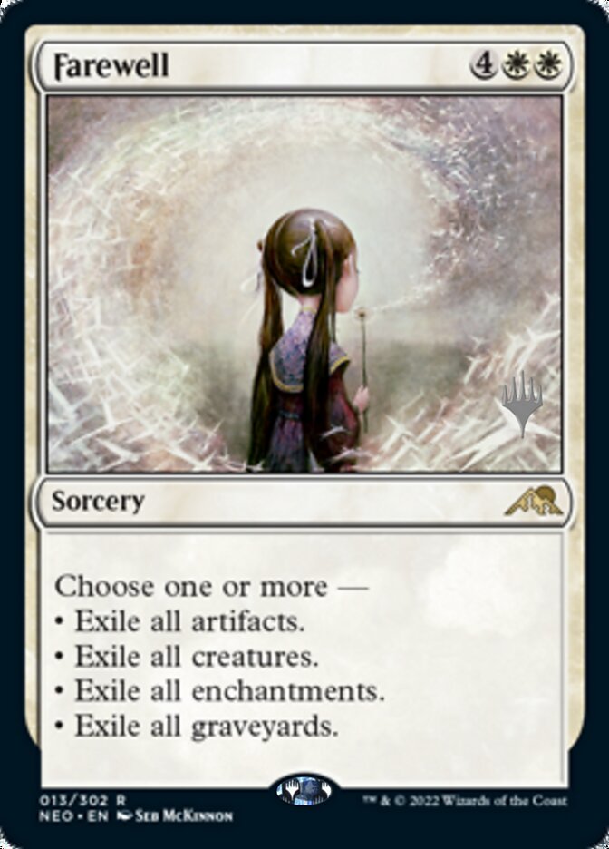 Farewell (Promo Pack) [Kamigawa: Neon Dynasty Promos] 