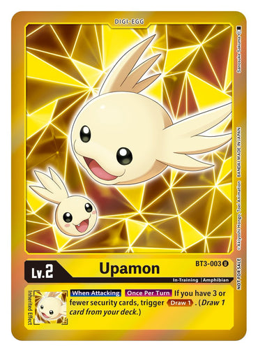 Upamon [BT3-003] (Event Pack 2) [Release Special Booster Ver.1.5] 