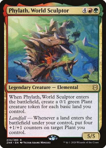 Phylath, World Sculptor (Promo Pack) [Zendikar Rising Promos]