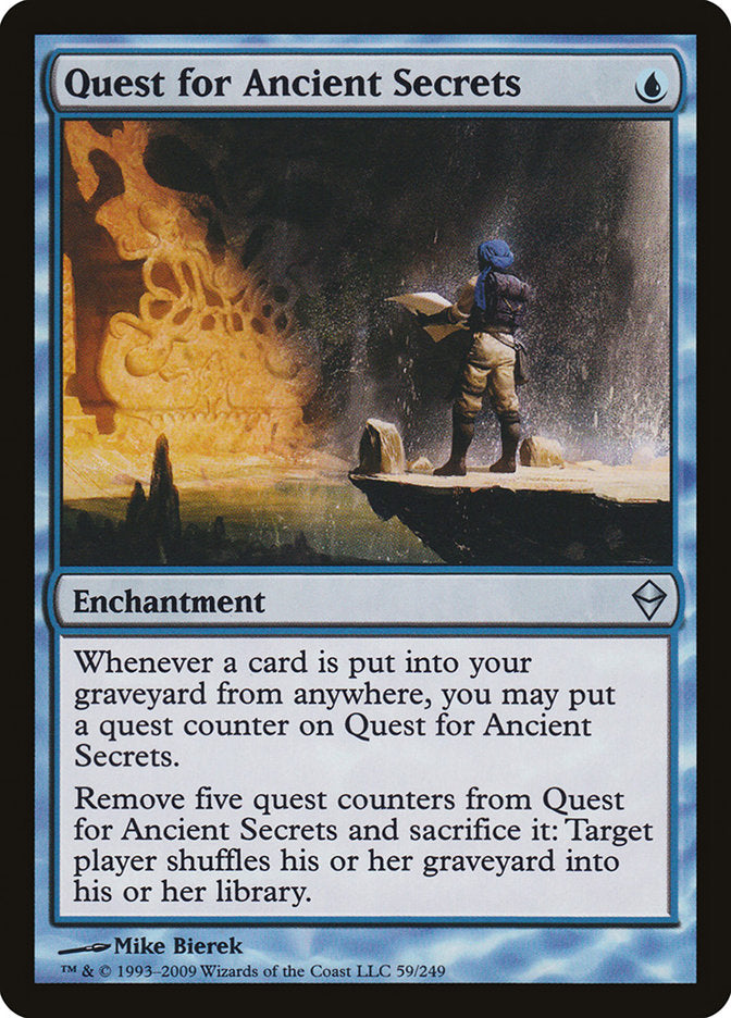 Quest for Ancient Secrets [Zendikar] 