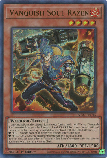 Vanquish Soul Razen [WISU-EN016] Ultra Rare 