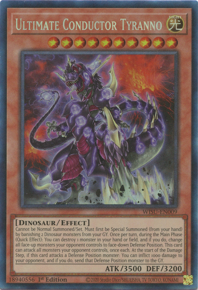 Ultimate Driver Tyranno [WISU-EN009] Collector's Rare 