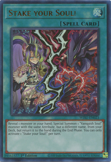 Stake your Soul! [WISU-EN023] Ultra Rare 