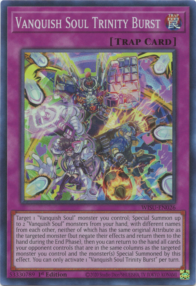 Vanquish Soul Trinity Burst [WISU-EN026] Super Rare 