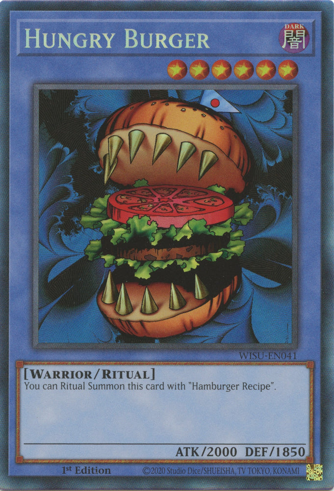 Hungry Burger [WISU-EN041] Collector's Rare 
