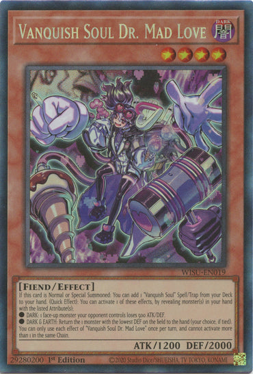 Vanquish Soul Dr. Mad Love [WISU-EN019] Collector's Rare 