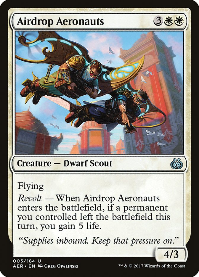 Airdrop Aeronauts [Aether Revolt] 