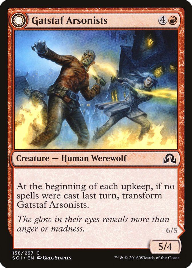 Gatstaf Arsonists // Gatstaf Ravagers [Shadows over Innistrad] 