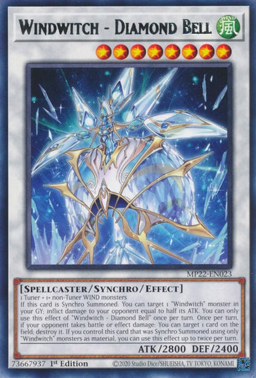 Windwitch - Diamond Bell [MP22-EN023] Rare 