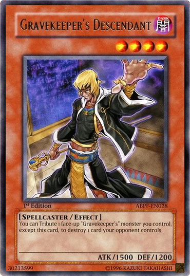 Gravekeeper's Descendant [ABPF-EN028] Rare 