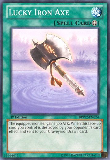 Lucky Iron Ax [BPW2-EN074] Common 