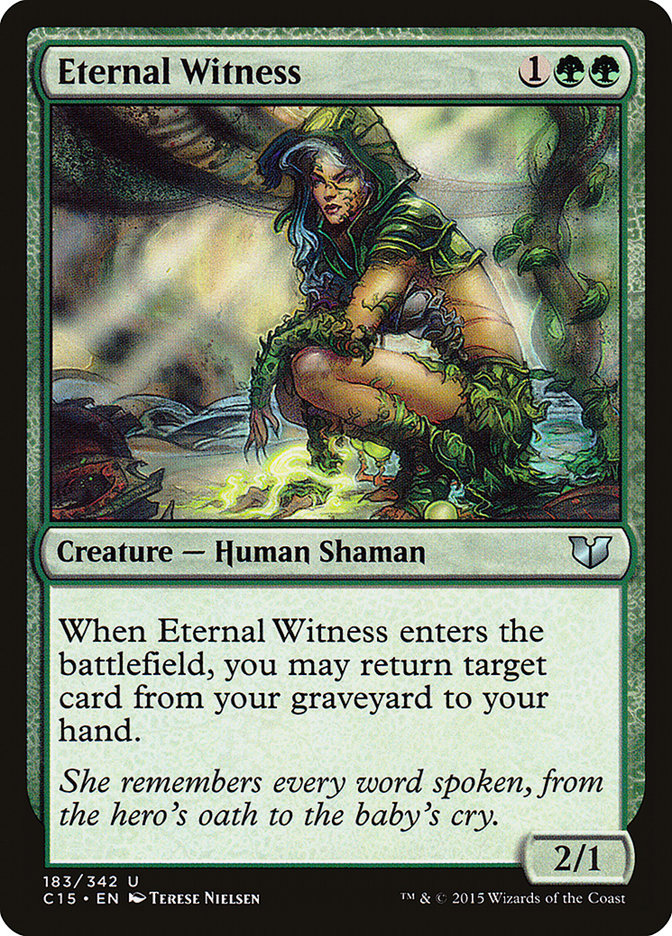 Eternal Witness [Commander 2015] 