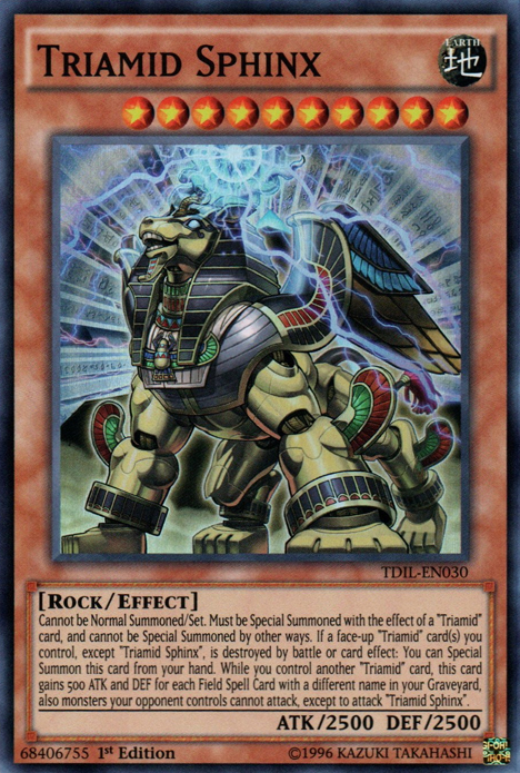 Triamid Sphinx [TDIL-EN030] Super Rare 