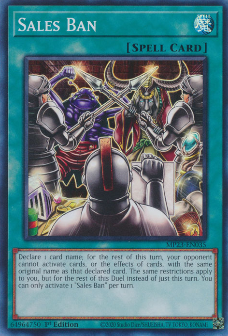 Sales Ban [MP23-EN035] Super Rare 