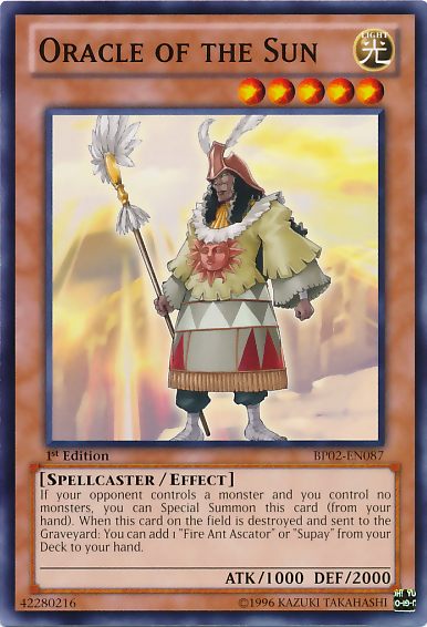 Oracle of the Sun [BP02-EN087] Mosaic Rare 