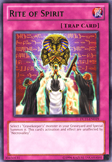 Rite of Spirit (Green) [DL11-EN019] Rare 