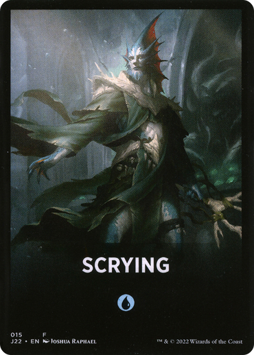 Scrying Theme Card [Jumpstart 2022 Front Cards] 