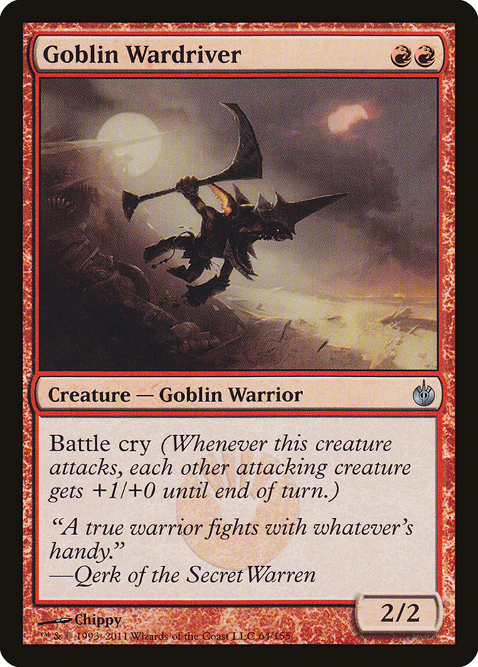 Goblin Wardriver [Mirrodin Besieged] 