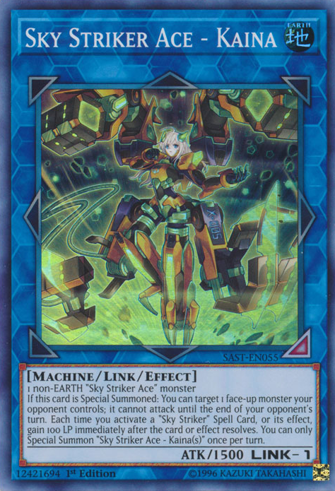 Sky Striker Ace - Kaina [SAST-EN055] Super Rare 