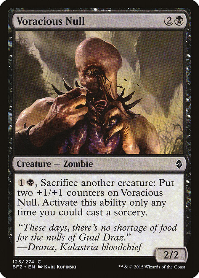 Voracious Null [Battle for Zendikar] 