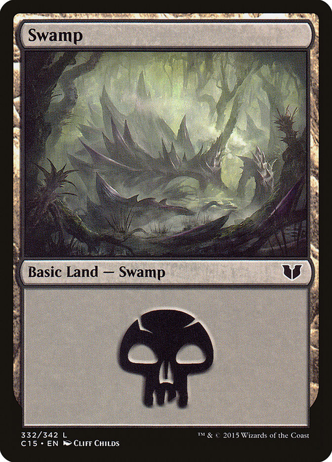 Swamp (332) [Commander 2015] 