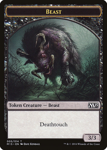 Beast Token (005/014) [Magic 2015 Tokens] 