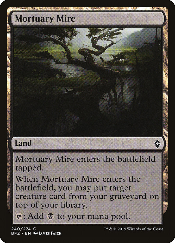 Mortuary Mire [Battle for Zendikar] 