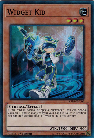 Widget Kid [YS18-EN003] Super Rare 