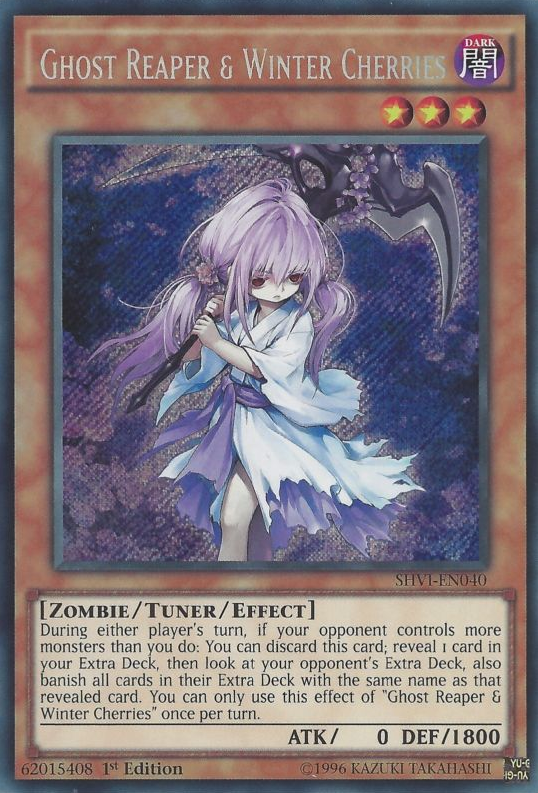 Ghost Reaper &amp; Winter Cherries [SHVI-EN040] Secret Rare 