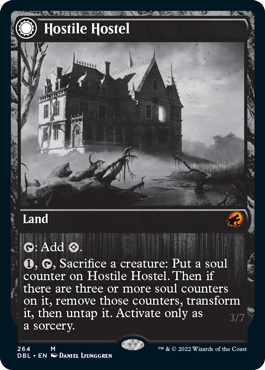 Hostile Hostel // Creeping Inn [Innistrad: Double Feature] 