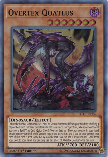 Overtex Qoatlus [EXFO-EN036] Super Rare 