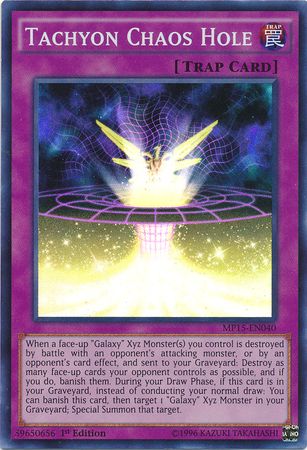 Tachyon Chaos Hole [MP15-EN040] Super Rare 