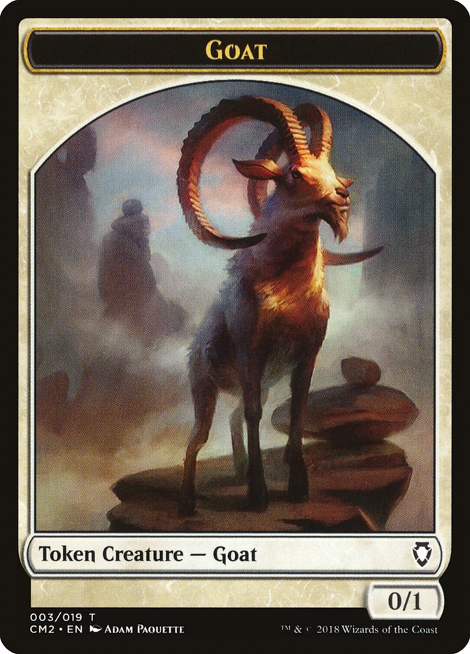 Goat Token [Commander Anthology Volume II Tokens] 