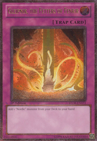 Gleipnir, the Fetters of Fenrir [STOR-EN073] Ultimate Rare 