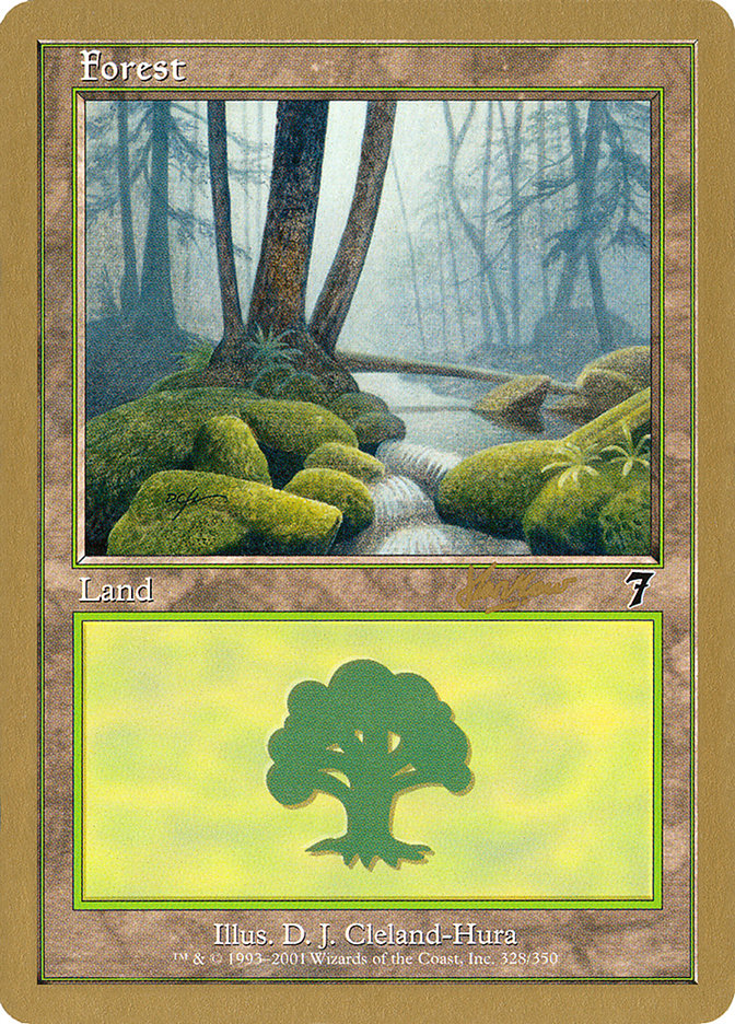 Forest (328) (Sim Han How) [World Championship Decks 2002] 