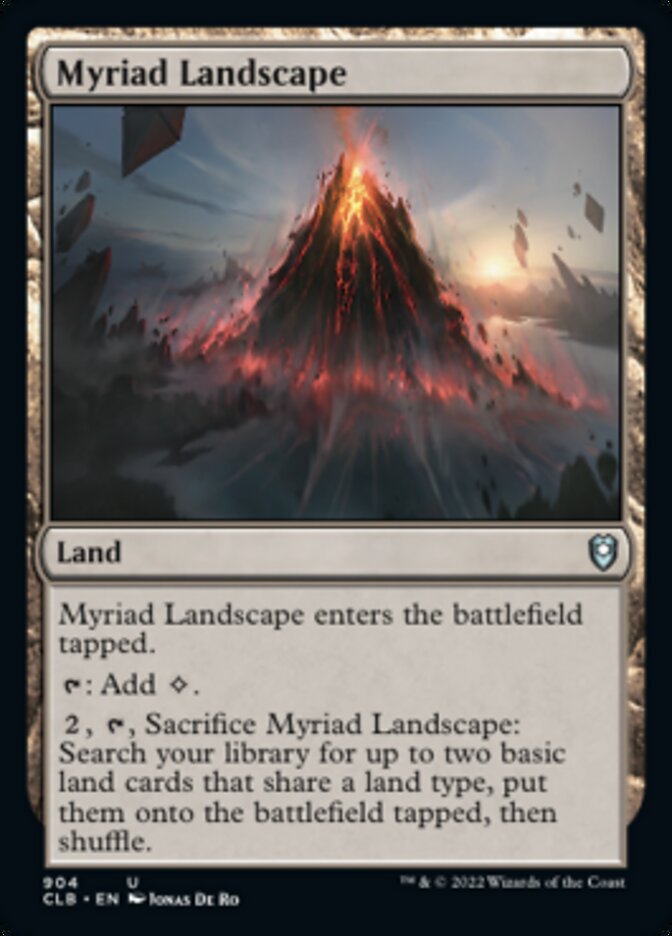 Myriad Landscape [Commander Legends: Battle for Baldur's Gate] 