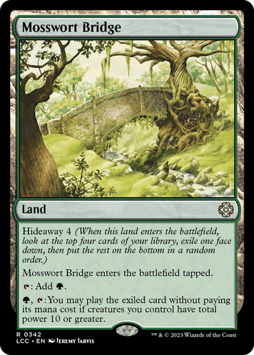 Mosswort Bridge [The Lost Caverns of Ixalan Commander] 