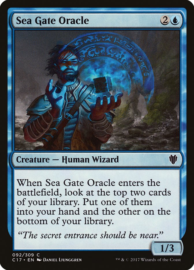 Sea Gate Oracle [Commander 2017] 