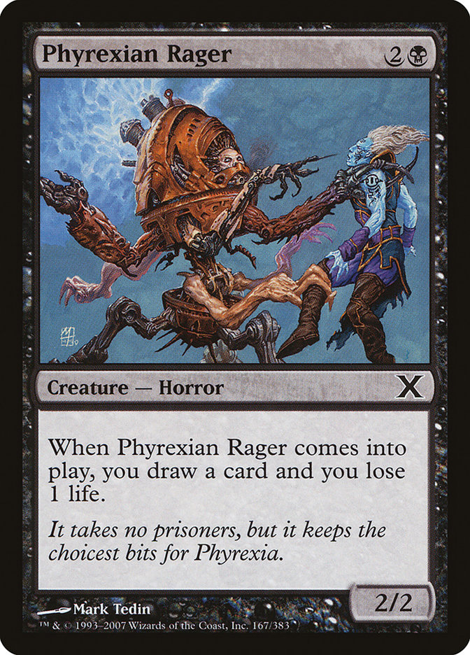 Phyrexian Rager [Tenth Edition] 