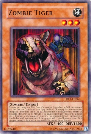 Zombie Tiger [DR1-EN066] Common 