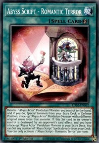 Abyss Script - Romantic Terror [LDS2-EN062] Common 