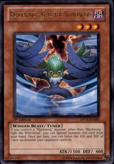 Blackwing - Gale the Whirlwind [DP11-EN001] Rare 