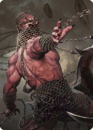 Chain Devil Art Card [Commander Legends: Battle for Baldur's Gate Art Series] 