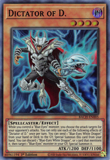 Dictator of D. [BACH-EN005] Super Rare 