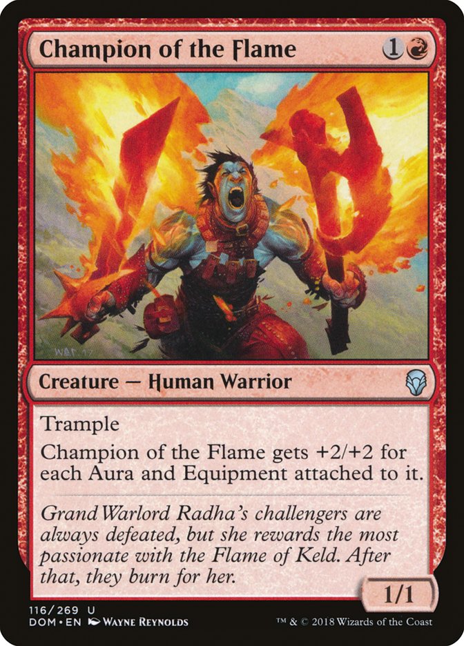 Champion of the Flame [Dominaria] 