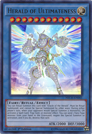 Herald of Ultimateness [NECH-EN045] Ultra Rare 