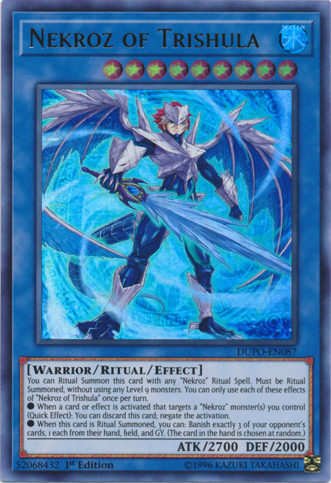 Nekroz of Trishula [DUPO-EN087] Ultra Rare 